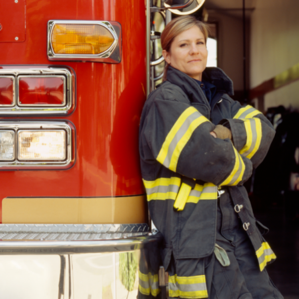 female firefighter